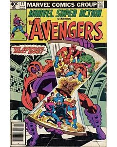 Marvel Super Action (1977) #  17 Newsstand (5.0-VGF) Avengers