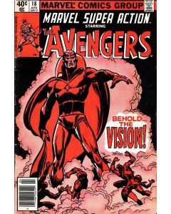 Marvel Super Action (1977) #  18 (4.0-VG) The Vision, Avengers