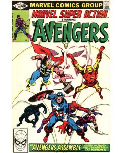 Marvel Super Action (1977) #  19 (5.0-VGF) Avengers