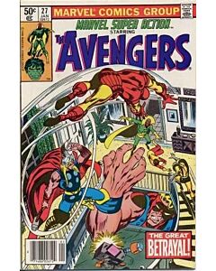 Marvel Super Action (1977) #  27 Newsstand (7.0-FVF) Avengers