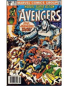Marvel Super Action (1977) #  28 (7.0-FVF) Avengers