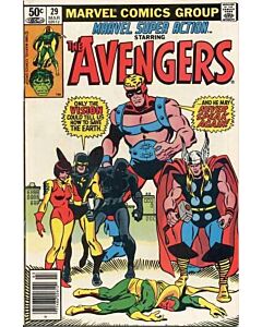 Marvel Super Action (1977) #  29 Newsstand (4.0-VG) Avengers