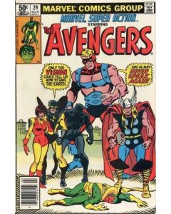 Marvel Super Action (1977) #  29 Newsstand (4.0-VG) Avengers