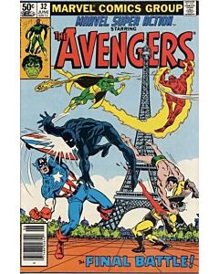 Marvel Super Action (1977) #  32 Newsstand (5.0-VGF) Avengers