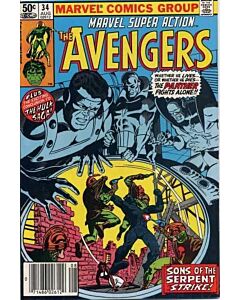 Marvel Super Action (1977) #  34 Newsstand (6.0-FN) Avengers