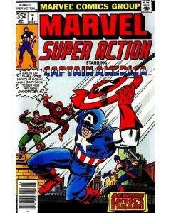 Marvel Super Action (1977) #   7 (5.0-VGF) Captain America, Swordsman