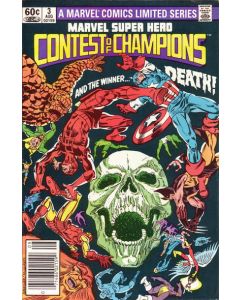 Marvel Super Hero Contest of Champions (1982) #   3 Newsstand (4.5-VG+)