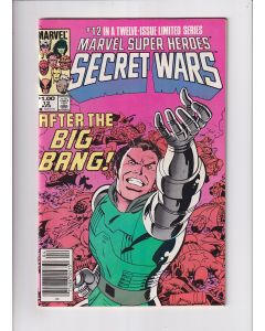 Marvel Super Heroes Secret Wars (1984) #  12 Newsstand (8.0-VF) (1623776) FINAL ISSUE
