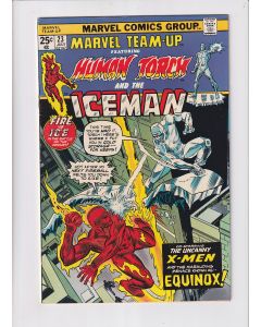 Marvel Team-Up (1972) #  23 (7.0-FVF) (1965906) Human Torch, Iceman, 1st Equinox