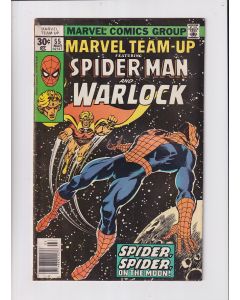 Marvel Team-Up (1972) #  55 UK Price (4.0-VG) (692407) Warlock, 1st Power and Time Gems