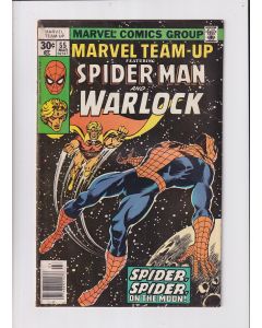 Marvel Team-Up (1972) #  55 UK Price (4.0-VG) (692407) Warlock, 1st Power and Time Gems