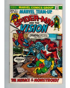 Marvel Team-Up (1972) #   5 (5.0-VGF) (1929007) Vision