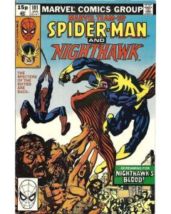 Marvel Team-Up (1972) # 101 UK Price (5.0-VGF) Nighthawk