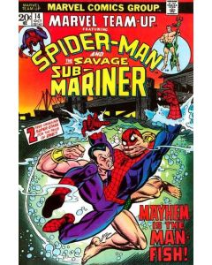Marvel Team-Up (1972) #  14 (5.0-VGF) Sub-Mariner, Tiger Shark, Dr. Dorcas