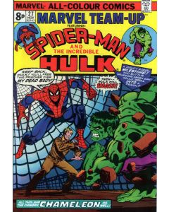 Marvel Team-Up (1972) #  27 UK Price (6.0-FN) Hulk, Chameleon