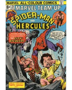 Marvel Team-Up (1972) #  28 UK Price (4.5-VG+) Hercules