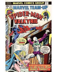 Marvel Team-Up (1972) #  34 (8.0-VF) Valkyrie, Meteor Man