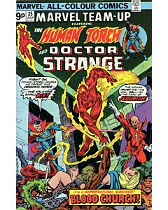 Marvel Team-Up (1972) #  35 UK Price (3.0-GVG) Human Torch, Dr. Strange, Valkyrie