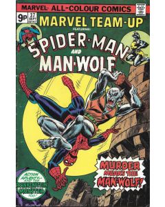 Marvel Team-Up (1972) #  37 UK Price (6.0-FN) Man-Wolf