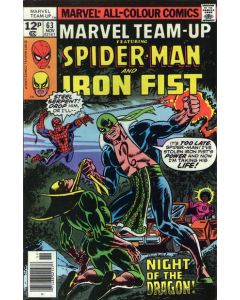 Marvel Team-Up (1972) #  63 UK Price (6.0-FN) Iron Fist