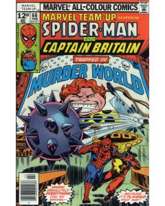 Marvel Team-Up (1972) #  66 UK Price (3.5-VG-) Captain Britain, 1st app. Murder World