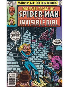 Marvel Team-Up (1972) #  88 UK Price (6.0-FN) Invisible Girl