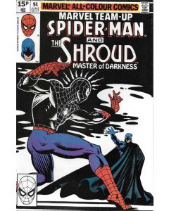 Marvel Team-Up (1972) #  94 UK Price (4.0-VG) The Shroud
