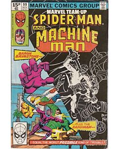 Marvel Team-Up (1972) #  99 UK Price (7.0-FVF) Machine Man, Frank Miller cover