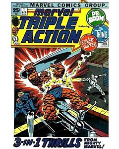 Marvel Triple Action (1972) #   1 (2.0-GD) Spine tape, Back cover torn