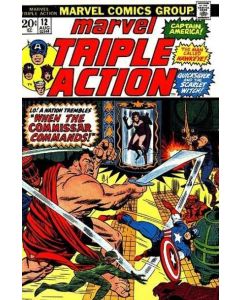 Marvel Triple Action (1972) #  12 (5.0-VGF) Avengers