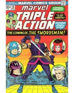 Marvel Triple Action (1972) #  13 (7.0-FVF) Avengers, Swordsman