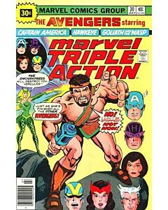 Marvel Triple Action (1972) #  30 UK Price (6.0-FN) Avengers, Enchantress