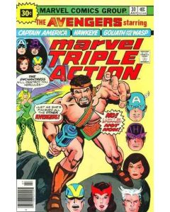 Marvel Triple Action (1972) #  30 UK Price (6.0-FN) Avengers, Enchantress