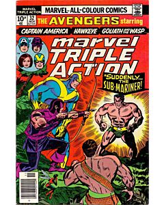 Marvel Triple Action (1972) #  32 UK Price (5.0-VGF) Avengers, Namor