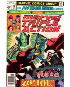 Marvel Triple Action (1972) #  38 (8.0-VF) Avengers, Whirlwind