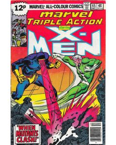 Marvel Triple Action (1972) #  45 UK Price (6.0-FN) Uncanny X-Men