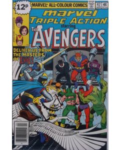 Marvel Triple Action (1972) #  47 UK Price (8.0-VF) Avengers, Masters of Evil, FINAL ISSUE
