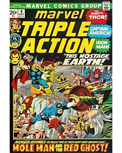Marvel Triple Action (1972) #   6 (7.0-FVF) Avengers