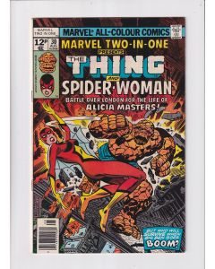 Marvel Two-In-One (1974) #  30 UK Price (5.0-VGF) (1885020) 2nd app. Spider-Woman, Rust migration