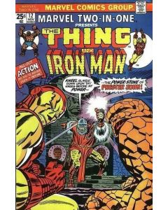 Marvel Two-In-One (1974) #  12 (6.5-FN+) Iron Man 1st Stone of Power