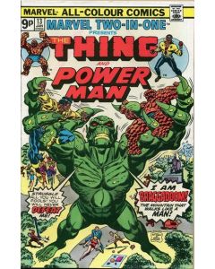 Marvel Two-In-One (1974) #  13 UK Price (4.0-VG) Power Man, Braggadoom