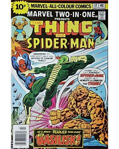 Marvel Two-In-One (1974) #  17 UK Price (5.0-VGF) Spider-Man, Basilisk