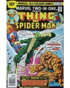 Marvel Two-In-One (1974) #  17 UK Price (7.0-FVF) Spider-Man, Basilisk