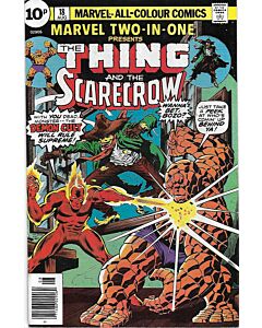 Marvel Two-In-One (1974) #  18 UK Price (4.5-VG+) Thing, Scarecrow