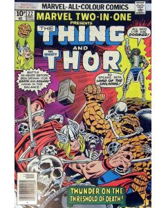 Marvel Two-In-One (1974) #  22 UK Price (5.0-VGF) Thor, Thing