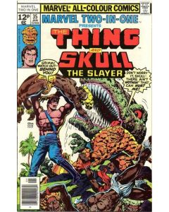 Marvel Two-In-One (1974) #  35 UK Price (5.0-VGF) Thing, Skull the Slayer