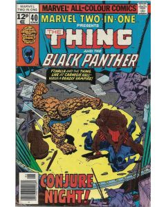 Marvel Two-In-One (1974) #  40 UK Price (7.0-FVF) Black Panther