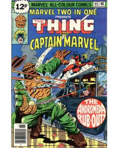 Marvel Two-In-One (1974) #  45 UK Price (9.0-VFNM) Captain Marvel