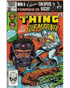 Marvel Two-In-One (1974) #  81 UK Price (6.0-FN) Namor, MODOK