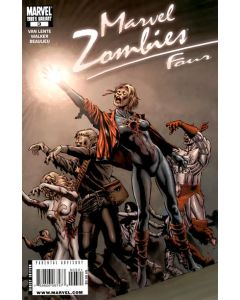 Marvel Zombies 4 (2009) #   3 Cover B 1:10 (9.0-VFNM) 80's Variant cover
